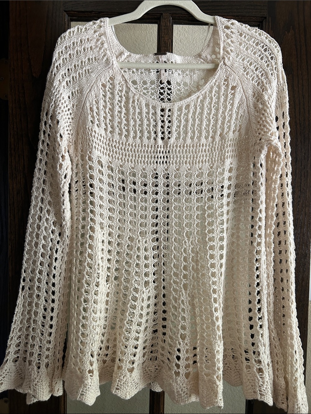 Free People Cream Sweater
